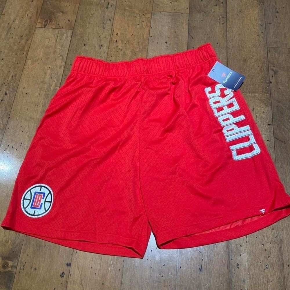 LA Clippers Red Fanatics Shorts Size‎ XX